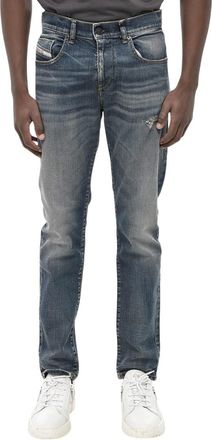 Diesel Blue Mid Rise Jeans
