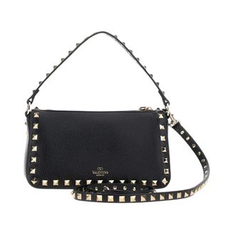 Valentino Garavani unisex, Tassen, Zwart, Maat: ONE Size Leer