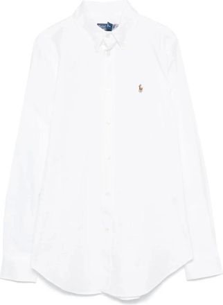 Ralph Lauren Overhemden, Dames, Wit, S, Katoen, Overhemd