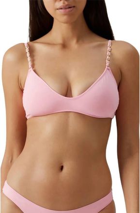 Melissa Odabash Lima Bikini Top in Rose at Nordstrom, Size 12