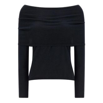Max Mara Dames, Tops, Blauw, Maat: XL Kasjmier