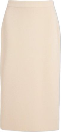By Malene Birger Estille Rok - Dames - Midirokken - Beige - XS - Rokken