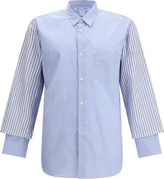 Comme Des Gar&ccedil;ons Striped Mens Shirt