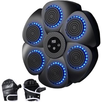 Trade Shop Trade Shop - Macchina Musicale Per Boxe Attrezzatura Da Palestra Wireless Salvaspazio Per Fitness