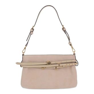 Pinko Shoulder Bags, female, Beige, Size: ONE SIZE Belt Mini Shoulder Bag