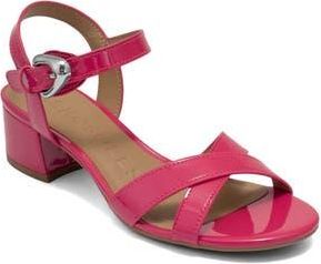 Aerosoles Cinzia Block Heel Sandal in Magenta at Nordstrom Rack, Size 5.5