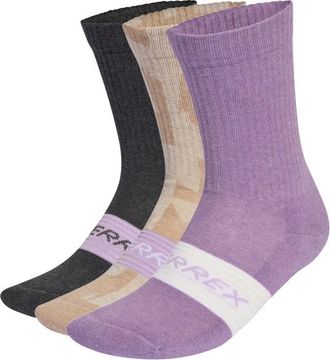 ADIDAS TERREX TRX MT Sock 3-Pack Multifunktionssocken f&uuml;r Herren | rosa