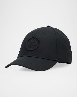 Stone Island Men & apos;s Tonal Embroidered-Compass Baseball Cap