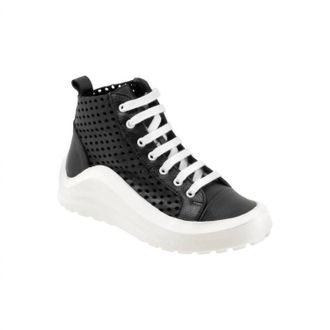 Bueno Womens Panther Sneakers In Black Karius