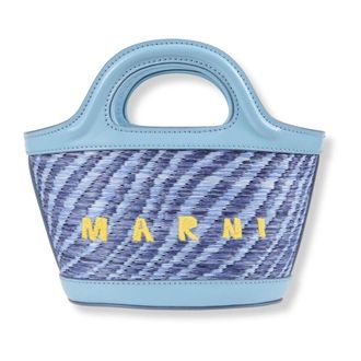 Marni Handbags, female, Blue, Size: ONE SIZE Tropicalia Micro Bag