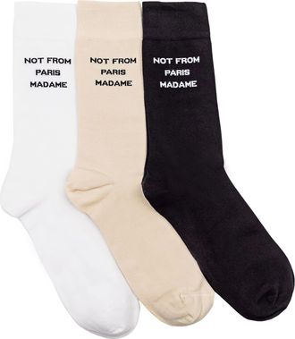 Dr&ocirc;le de Monsieur Slogan Socks Pack
