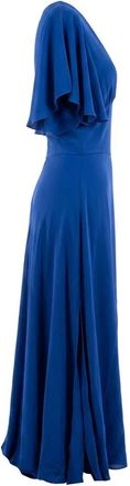 Trussardi Abito lungo a tinta unita - - Dresses - Donna - Blu - S