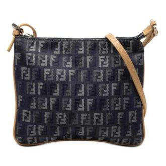 Fendi Pre-owned Denim Crossbody Bag - Dames - Pre-owned - Blauw - Maat: ONE Size Denim