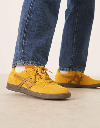 Asics Skyhand OG - Sneakers color calabrone e curry speziato-Giallo