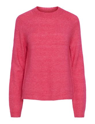 Pieces Womens PCJULIANA LS O-Neck Knit NOOS BC Sweater, Beetroot Purple, S