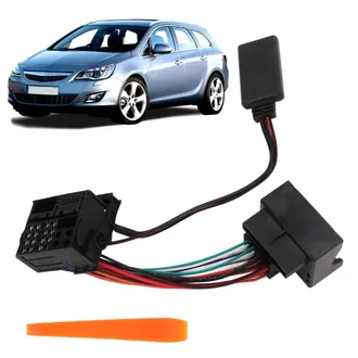 OEM Cavo Adattatore Audio Aux Bluetooth 5.0 Per Auto, Compatibile Con I Modelli Opel Dal 2000 Al 2007