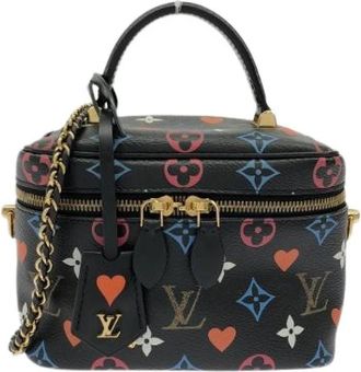 Louis Vuitton Pre-owned Game On Monogram Vanity PM - Dames - Vintage Mini Tas - Zwart - ONE Size - Vintage