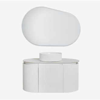 Sklum Conjunto De Muebles De Ba&ntilde;o En Madera Carsone Sklum