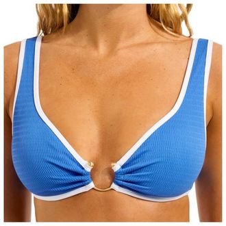 Seafolly Beach Bound Ring Front Tank Bikini-Top f&uuml;r Damen | orange