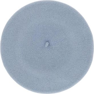 Borsalino Basco di Lana - Dames - Hoeden - Blauw - ONE Size - Wol - Accessoires