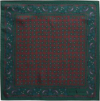Polo Ralph Lauren Pochet met paisley-print - Groen