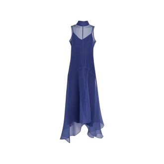 Staud Party Dresses, female, Blue, Size: S Auden Dress