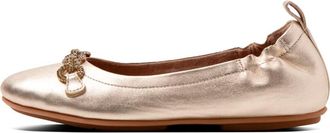 FitFlop Womens Fit Flop Allegro Sparkle Ballerina Pumps in Gold