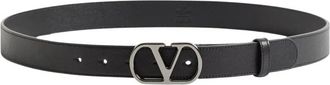Valentino Garavani Riemen Zwart - Heren - Riemen - Zwart - 90 CM - Accessoires