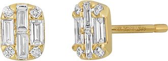 Bony Levy Maya Diamond Stud Earrings in 18K Yellow Gold at Nordstrom
