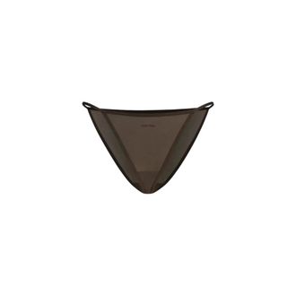 Calvin Klein Jessica Thong - Underwear - Mujer - Marr&oacute;n - XS