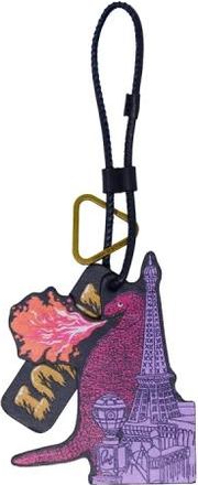 Inou&iuml; Editions Sleutelhanger - Vegas - Dames - Sleutelhangers & Tashangers - Veelkleurig - ONE Size - Leer - Accessoires