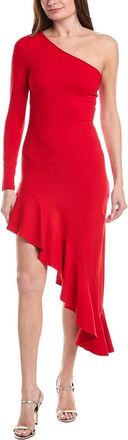 Susana Monaco One Arm Ruffle Dress