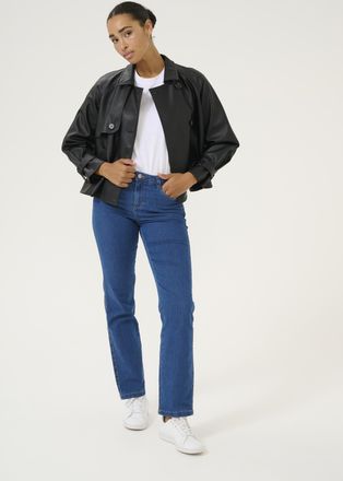 Kaffe Jas Casual fit Black