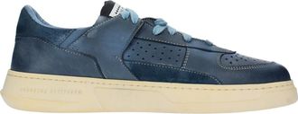 RUN OF EVO PPT Dust Sneakers - Heren - Sneakers - Blauw - 43 EU - Leer - Schoenen