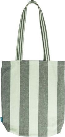 Tranquillo Soft Green Striped Tote Bag