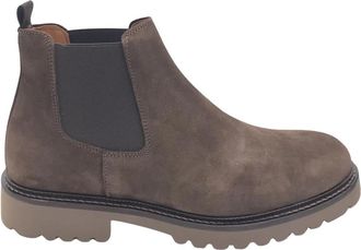 Exton Beatles Chelsea Boot - Heren - Chelseaboots - Bruin - 45 EU - Leer - Schoenen