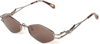 Zadig&Voltaire Zadig & Voltaire Zonnebril Ruthenium Volledige Glans