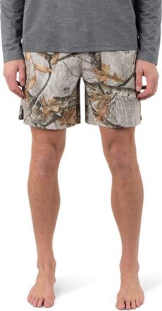 Hurley Trek Stretch Drawstring Shorts in Khaki at Nordstrom, Size Small