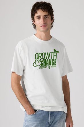 Levi's Graphic Vintage Fit Tee - Men - 2XL - White / Growth And Change White +