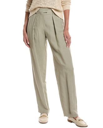 Brunello Cucinelli Linen-Blend Pant