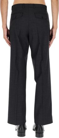 Sunflower Wide Pleated Trousers - Gray