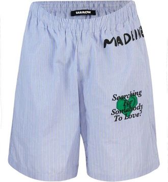 Barrow Blauwe Katoenen Shorts met zijzakken - Heren - Korte Broeken - Blauw - XL - Katoen - Korte Broeken