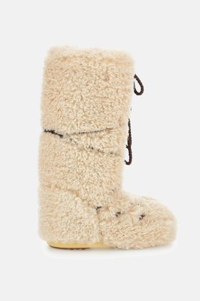 Moon Boot Icon Curly Extra Ecru