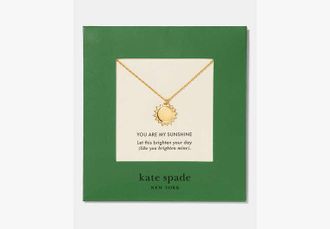 Kate Spade New York You Are My Sunshine Pendant