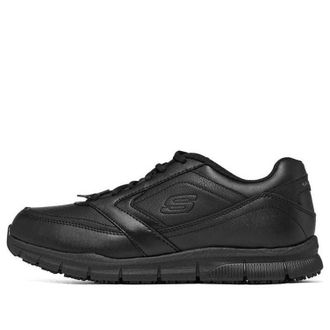 Skechers Work Nampa Slip Resistant Shoes Black 77156-BLK