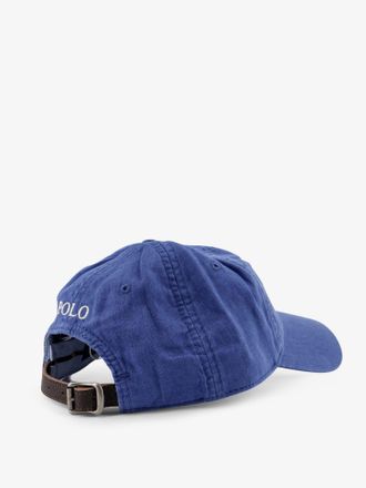 Polo Ralph Lauren Mens Hat Linen With Visor Blue