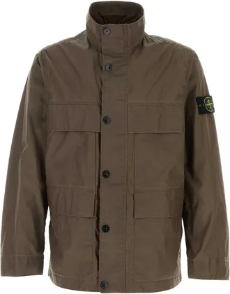 Stone Island Mud Polyester Blend Jacket