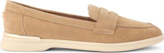 Carvela Womens Suede Fia Loafer Loafers - Tan - Size UK 3