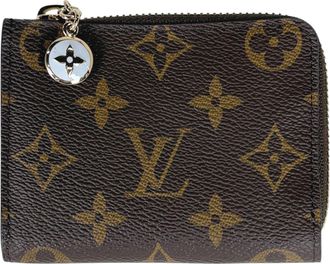 Louis Vuitton Brown Monogram Coin Purse/Coin Case (Pre-Owned)