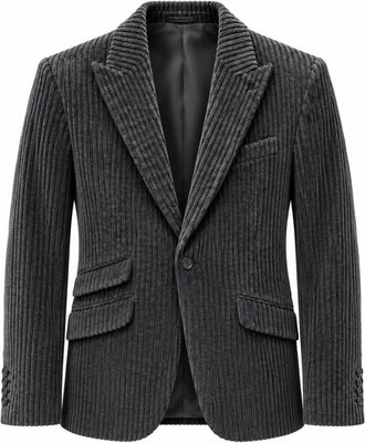 Dolce & Gabbana Giacca in velluto a coste - - Jackets - Uomo - Nero - M